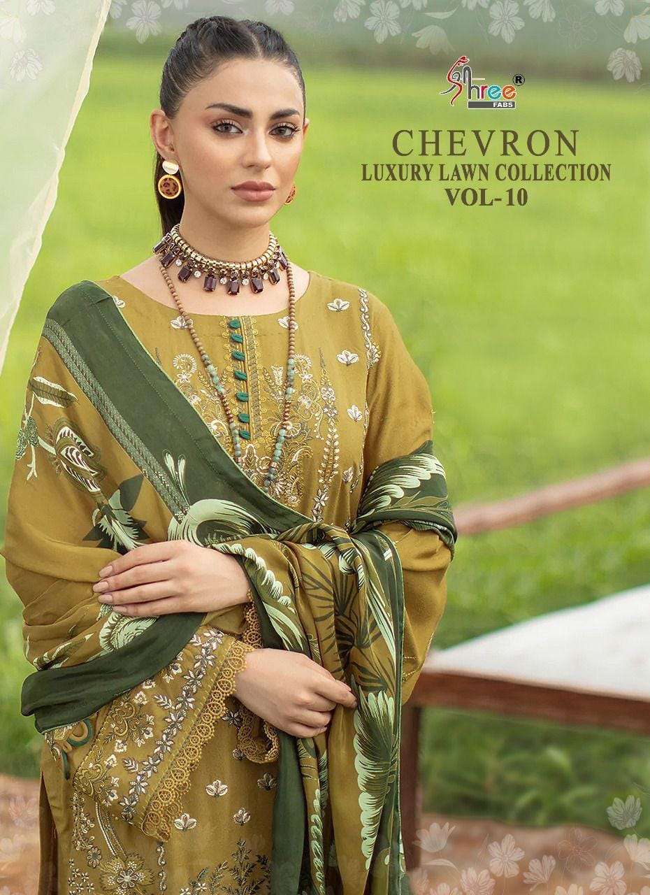 CHEVRON LUXURY LAWN COLLECTION VOL-10